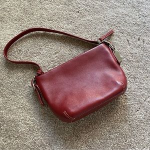 Mini Cherry colour Coach purse!